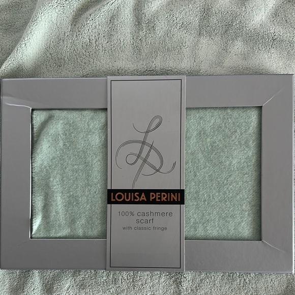 Mint Green Luxurious Cashmere Scarf